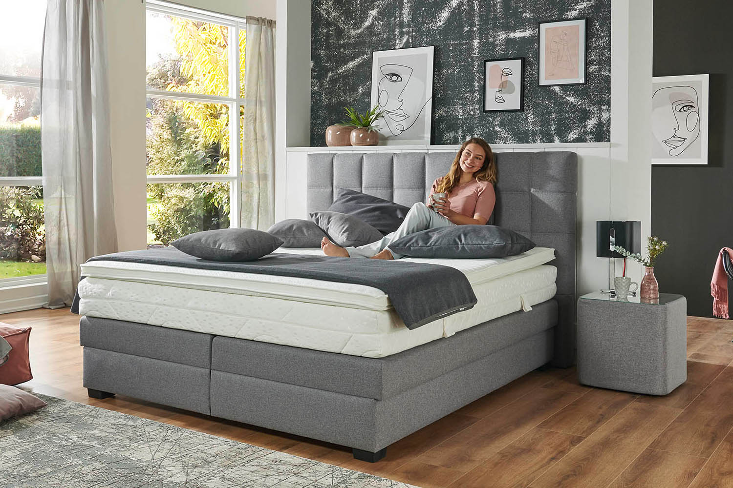 Boxspringbett authentic